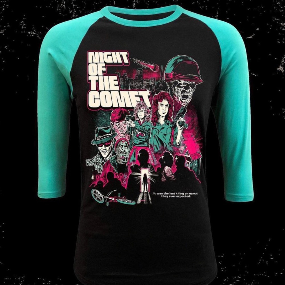 Night of the Comet Baseball Tee